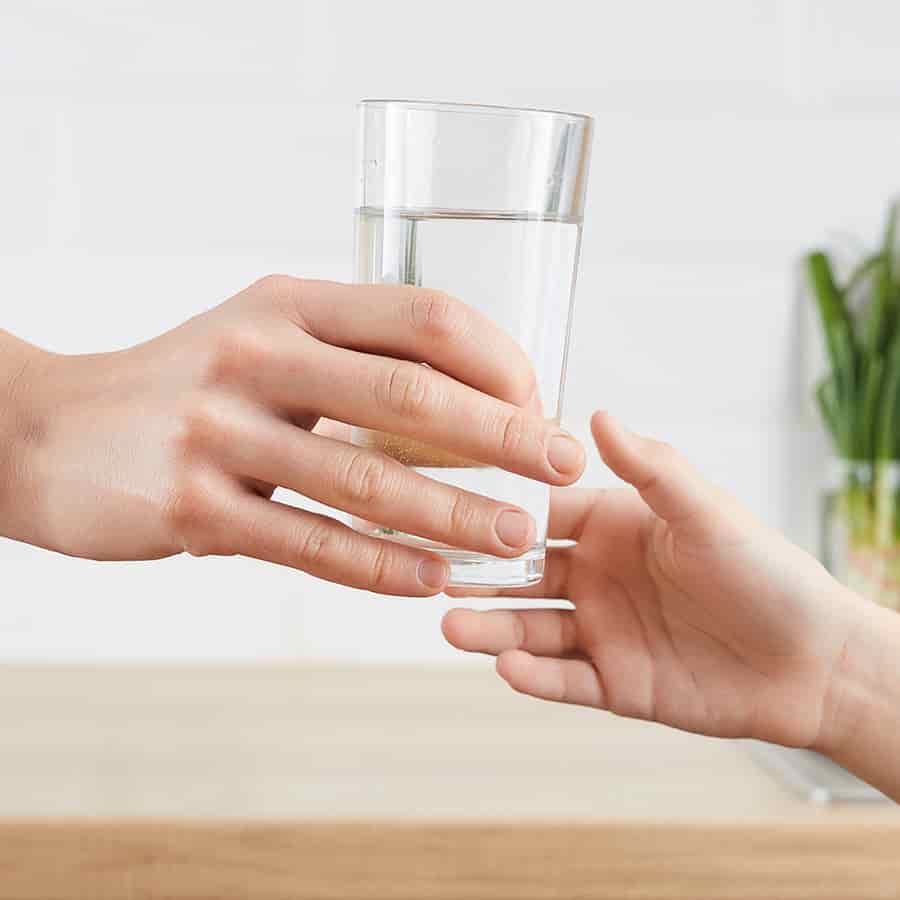 Reverse osmosis purified water 
